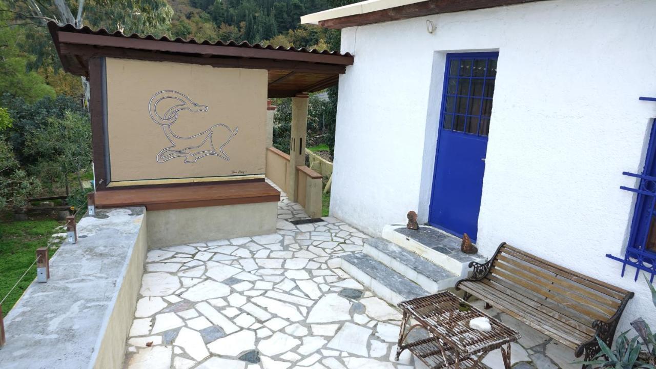 Villa The Old Olive Mill House Aegae Exterior foto